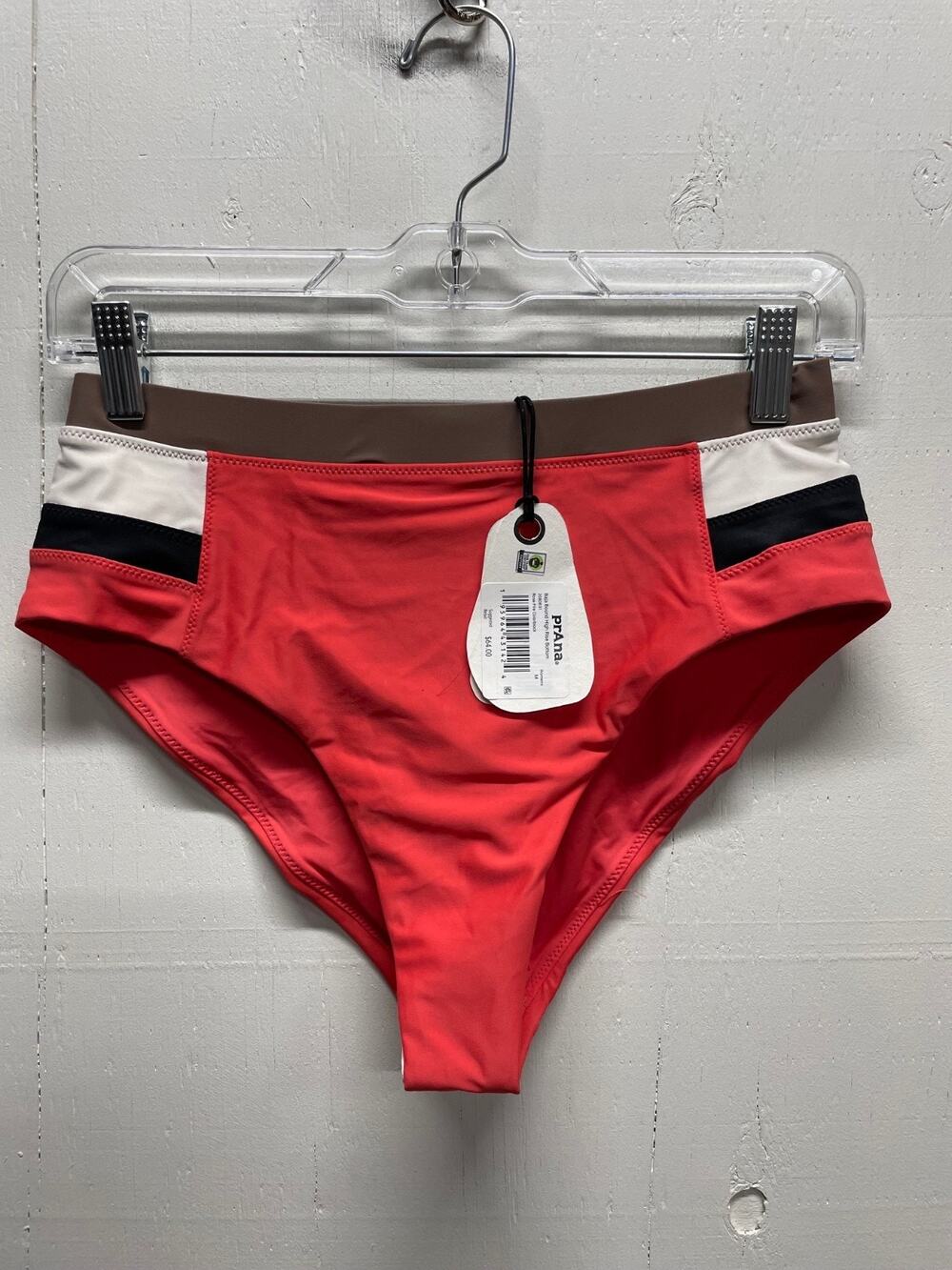 Prana Women's Baja Bound High Rise Bottom Swimsuit Bottoms Size Medium NWT